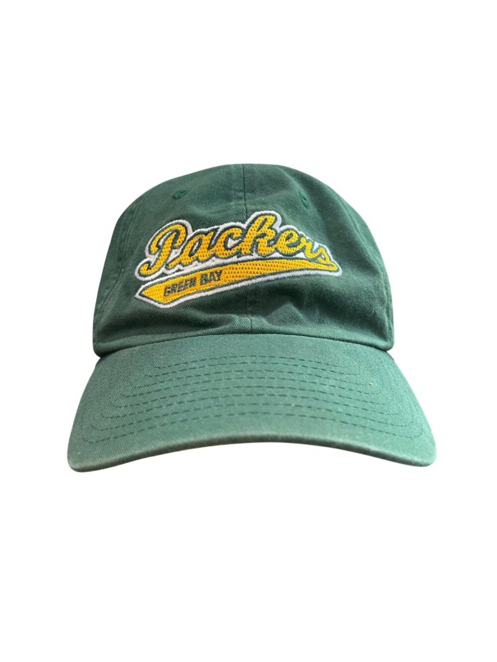 NFL Green Bay Packers Embroidered Baseball Cap Unisex Adult One Size Wisconsin